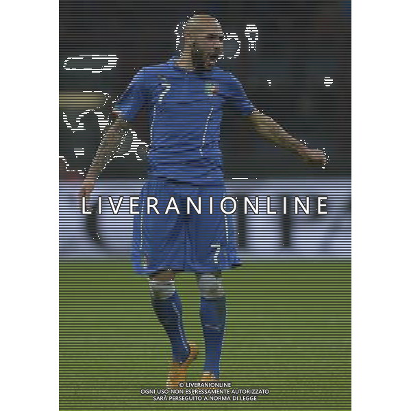 Qualificazioni ai Campionati Europei di Calcio UEFA Francia 2016 Gruppo H Milano - 16.11.2014 Italia-Croazia Nella Foto:Zaza Simone /Ph.Vitez-Ag. Aldo Liverani