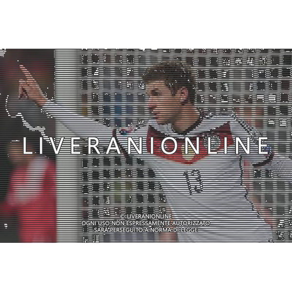 firo : Fu§ball,Fussball : 14.11.2014 EM, Euro, Euro 2016, Qualifikation, Nationalmannschaft, GER - GIB, Deutschland - Gibraltar, Torjubel, Jubel, Freude, Tor zum 2:0 durch Thomas MŸller, Mueller ( Deutschland ) $worldrightsEs gelten unsere AGB, einsehbar auf www.firosportphoto.de copyright by firo sportphoto: Coesfelder Str. 207 D- 48249 DŸlmen www.firosportphoto.de mail@firosportphoto.de (V o l k s b a n k B o c h u m - W i t t e n ) BLZ.: 430 601 29 Kt. Nr.: 341 117 100 Tel: +49-2594 - 9916004 Fax: +49-2594 - 9916005 AG ALDO LIVERANI SAS ONLY ITALY