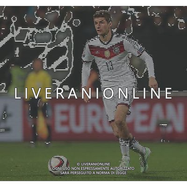firo : Fußball,Fussball : 14.11.2014 EM, Euro, Euro 2016, Qualifikation, Nationalmannschaft, GER - GIB, Deutschland - Gibraltar, Thomas Müller, Mueller ( Deutschland ), Einzelaktion $worldrightsEs gelten unsere AGB, einsehbar auf www.firosportphoto.de copyright by firo sportphoto: Coesfelder Str. 207 D- 48249 Dülmen www.firosportphoto.de mail@firosportphoto.de (V o l k s b a n k B o c h u m - W i t t e n ) BLZ.: 430 601 29 Kt. Nr.: 341 117 100 Tel: +49-2594 - 9916004 Fax: +49-2594 - 9916005 AG ALDO LIVERANI SAS ONLY ITALY