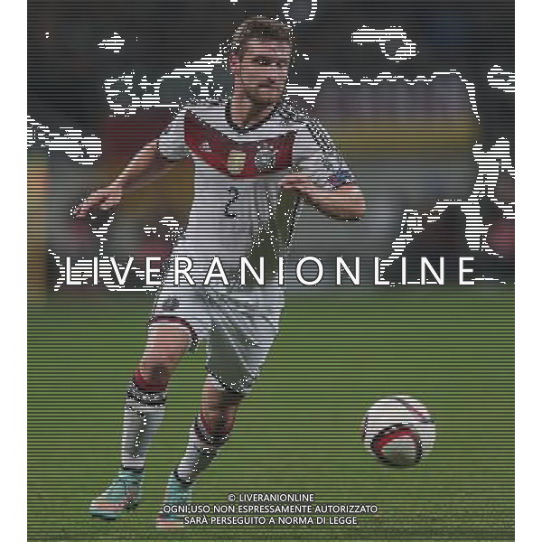 firo : Fußball,Fussball : 14.11.2014 EM, Euro, Euro 2016, Qualifikation, Nationalmannschaft, GER - GIB, Deutschland - Gibraltar, Shkodran Mustafi ( Deutschland ), Einzelaktion $worldrightsEs gelten unsere AGB, einsehbar auf www.firosportphoto.de copyright by firo sportphoto: Coesfelder Str. 207 D- 48249 Dülmen www.firosportphoto.de mail@firosportphoto.de (V o l k s b a n k B o c h u m - W i t t e n ) BLZ.: 430 601 29 Kt. Nr.: 341 117 100 Tel: +49-2594 - 9916004 Fax: +49-2594 - 9916005 AG ALDO LIVERANI SAS ONLY ITALY