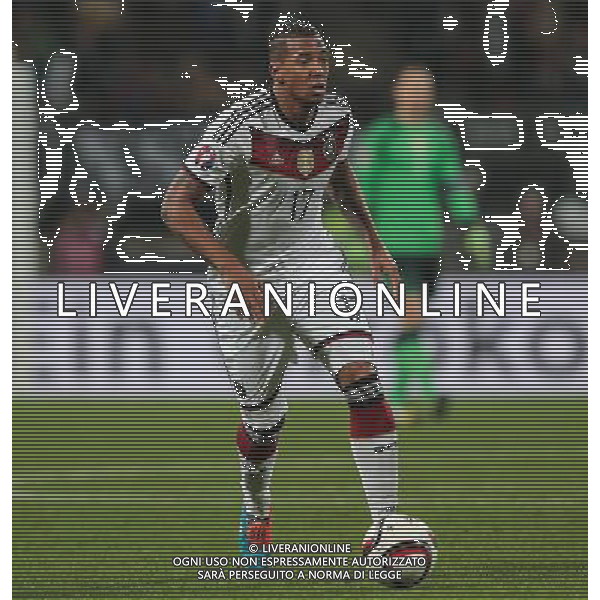 firo : Fußball,Fussball : 14.11.2014 EM, Euro, Euro 2016, Qualifikation, Nationalmannschaft, GER - GIB, Deutschland - Gibraltar, Jerome Boateng ( Deutschland ), Einzelaktion $worldrightsEs gelten unsere AGB, einsehbar auf www.firosportphoto.de copyright by firo sportphoto: Coesfelder Str. 207 D- 48249 Dülmen www.firosportphoto.de mail@firosportphoto.de (V o l k s b a n k B o c h u m - W i t t e n ) BLZ.: 430 601 29 Kt. Nr.: 341 117 100 Tel: +49-2594 - 9916004 Fax: +49-2594 - 9916005 AG ALDO LIVERANI SAS ONLY ITALY