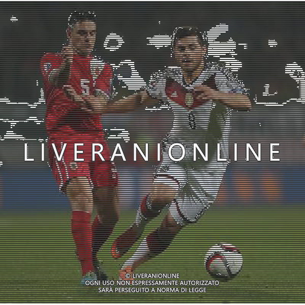 firo : 14.11.2014 Fu§ball, International, EM-Quali, Qualifikation Europameisterschaft, GER, Deutschland - Gibraltar 4:0 Kevin VOLLAND gegen CASCIARO $worldrights,Es gelten unsere AGB, einsehbar auf www.firosportphoto.de, copyright by firo sportphoto: Coesfelder Str. 207 D-48249 DŸlmen www.firosportphoto.de mail@firosportphoto.de (V o l k s b a n k B o c h u m - W i t t e n ) BLZ.: 430 601 29 Kt. Nr.: 341 117 100 Tel:Ê +49-2594-9916004 Fax:Ê+49-2594-9916005 AG ALDO LIVERANI SAS ONLY ITALY