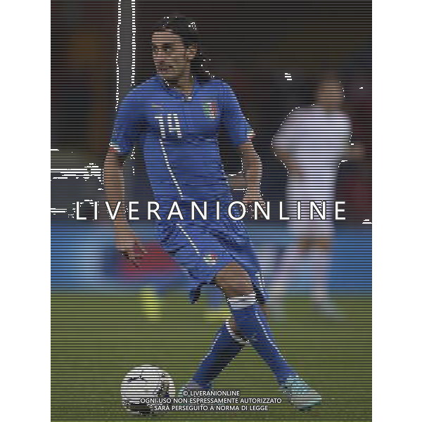 Amichevole Genova - 18.11.2014 Italia-Albania Nella Foto:aquilani alberto /Ph.Vitez-Ag. Aldo Liverani