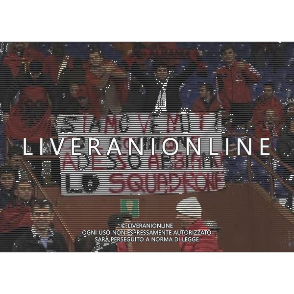 Amichevole Genova - 18.11.2014 Italia-Albania Nella Foto:tifosi albanesi /Ph.Vitez-Ag. Aldo Liverani