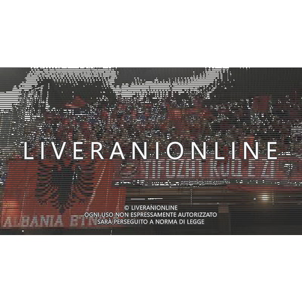 Amichevole Genova - 18.11.2014 Italia-Albania Nella Foto:tifosi albanesi /Ph.Vitez-Ag. Aldo Liverani