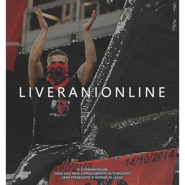 Amichevole Genova - 18.11.2014 Italia-Albania Nella Foto:tifosi albanesi /Ph.Vitez-Ag. Aldo Liverani