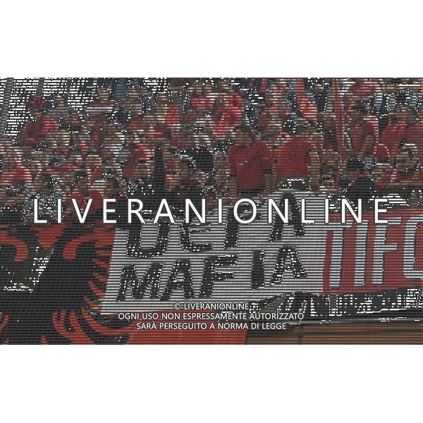 Amichevole Genova - 18.11.2014 Italia-Albania Nella Foto:tifosi albanesi /Ph.Vitez-Ag. Aldo Liverani