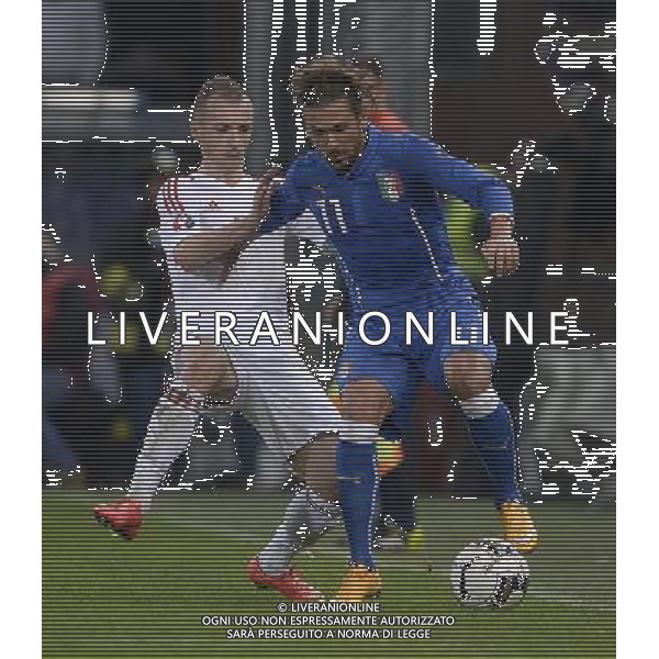 Amichevole Genova - 18.11.2014 Italia-Albania Nella Foto: alessio cerci-agolli /Ph.Vitez-Ag. Aldo Liverani