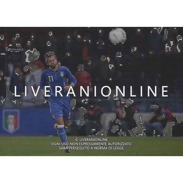 Amichevole Genova - 18.11.2014 Italia-Albania Nella Foto:cerci alessio /Ph.Vitez-Ag. Aldo Liverani