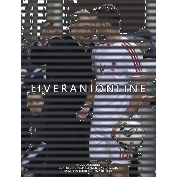 Amichevole Genova - 18.11.2014 Italia-Albania Nella Foto:gianni de biasi-cikalleshi /Ph.Vitez-Ag. Aldo Liverani