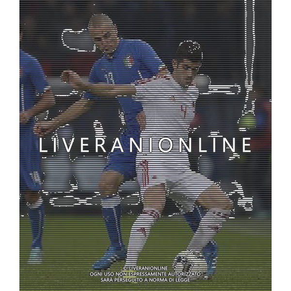 Amichevole Genova - 18.11.2014 Italia-Albania Nella Foto:hysaj antonelli /Ph.Vitez-Ag. Aldo Liverani