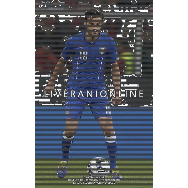 Amichevole Genova - 18.11.2014 Italia-Albania Nella Foto:parolo marco /Ph.Vitez-Ag. Aldo Liverani