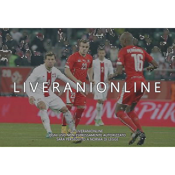 WROCLAW 2014.11.18 PILKA NOZNA SEZON 2014/15 MIEDZYNARODOWY MECZ TOWARZYSKI POLSKA - SZWAJCARIA NZ. GRZEGORZ KRYCHOWIAK POL Xherdan Shaqiri FOT. MICHAL CHWIEDUK / NEWSPIX.PL WROCLAW 2014.11.18 FOOTBALL SEASON 2014/15 INTERNATIONAL FRIENDLY FOOTBALL MATCH POLAND - SWITZERLAND FOT. MICHAL CHWIEDUK/ NEWSPIX.PL --- Newspix.pl AG ALDO LIVERANI SAS ONLY ITALY *** Local Caption *** www.newspix.pl mail us: info@newspix.pl call us: 0048 022 23 22 222 --- Polish Picture Agency by Ringier Axel Springer Poland