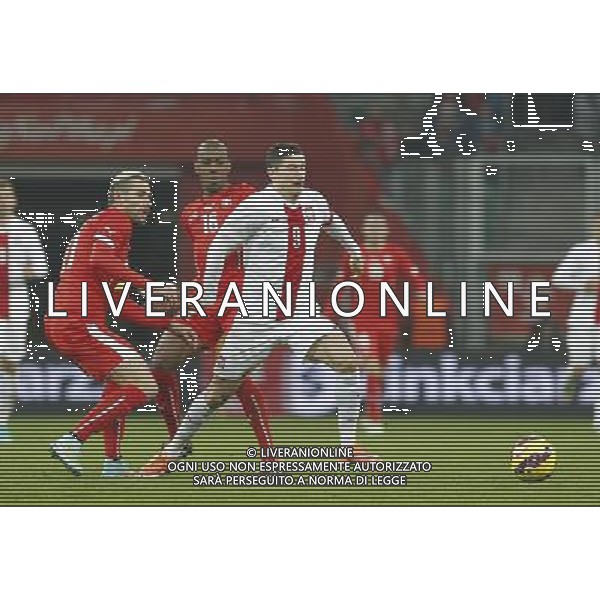 WROCLAW 2014.11.18 PILKA NOZNA SEZON 2014/15 MIEDZYNARODOWY MECZ TOWARZYSKI POLSKA - SZWAJCARIA NZ. VALON BEHRAMI SUI GELSON FERNANDES SUI ROBERT LEWANDOWSKI POL FOT. MICHAL CHWIEDUK / NEWSPIX.PL WROCLAW 2014.11.18 FOOTBALL SEASON 2014/15 INTERNATIONAL FRIENDLY FOOTBALL MATCH POLAND - SWITZERLAND FOT. MICHAL CHWIEDUK/ NEWSPIX.PL --- Newspix.pl AG ALDO LIVERANI SAS ONLY ITALY *** Local Caption *** www.newspix.pl mail us: info@newspix.pl call us: 0048 022 23 22 222 --- Polish Picture Agency by Ringier Axel Springer Poland