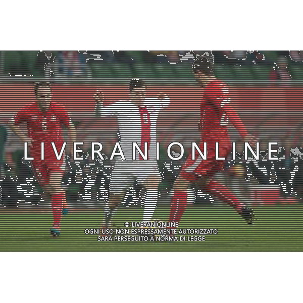 2014.11.16 WROCLAW PILKA NOZNA MECZ TOWARZYSKI POLSKA - SZWAJCARIA FOOTBALL FRIENDLY GAME POLAND - SWITZERLAND POLISH EKSTRAKLASA N/Z ROBERT LEWANDOWSKI FOT TOMASZ FOLTA / PRESSFOCUS / NEWSPIX.PL --- Newspix.pl AG ALDO LIVERANI SAS ONLY ITALY *** Local Caption *** www.newspix.pl mail us: info@newspix.pl call us: 0048 022 23 22 222 --- Polish Picture Agency by Ringier Axel Springer Poland