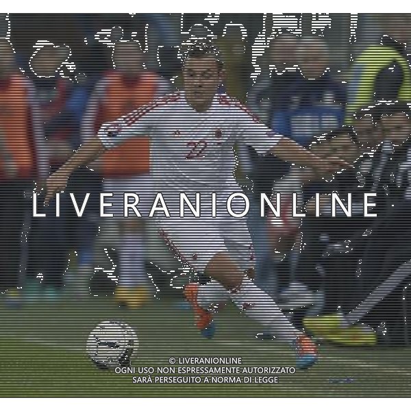 Amichevole Genova - 18.11.2014 Italia-Albania Nella Foto:Abrashi Amir /Ph.Vitez-Ag. Aldo Liverani