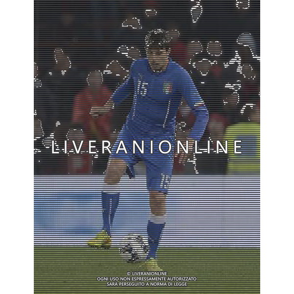 Amichevole Genova - 18.11.2014 Italia-Albania Nella Foto:Acerbi Francesco /Ph.Vitez-Ag. Aldo Liverani