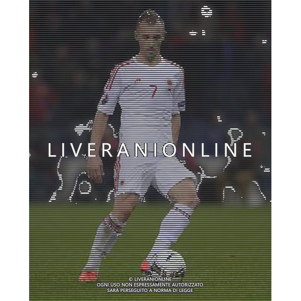 Amichevole Genova - 18.11.2014 Italia-Albania Nella Foto:Agolli Ansi /Ph.Vitez-Ag. Aldo Liverani