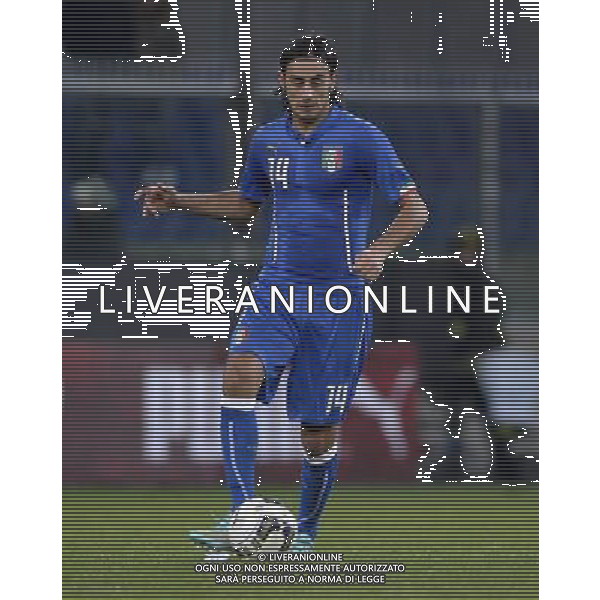 Amichevole Genova - 18.11.2014 Italia-Albania Nella Foto:Aquilani Alberto /Ph.Vitez-Ag. Aldo Liverani