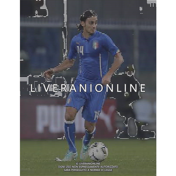 Amichevole Genova - 18.11.2014 Italia-Albania Nella Foto:Aquilani Alberto /Ph.Vitez-Ag. Aldo Liverani