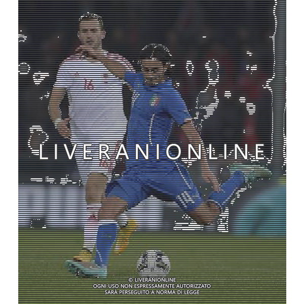 Amichevole Genova - 18.11.2014 Italia-Albania Nella Foto:Aquilani Alberto /Ph.Vitez-Ag. Aldo Liverani