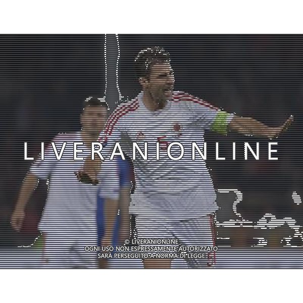 Amichevole Genova - 18.11.2014 Italia-Albania Nella Foto:Cana Lorik /Ph.Vitez-Ag. Aldo Liverani