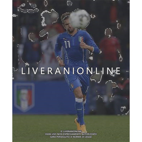 Amichevole Genova - 18.11.2014 Italia-Albania Nella Foto:Cerci Alessio /Ph.Vitez-Ag. Aldo Liverani