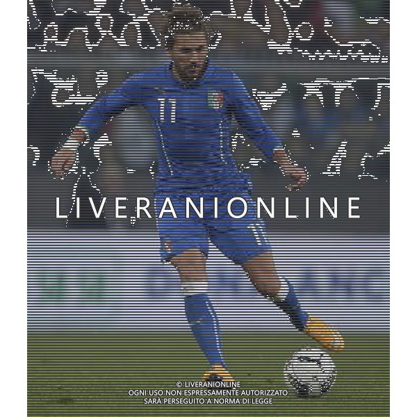 Amichevole Genova - 18.11.2014 Italia-Albania Nella Foto:Cerci Alessio /Ph.Vitez-Ag. Aldo Liverani