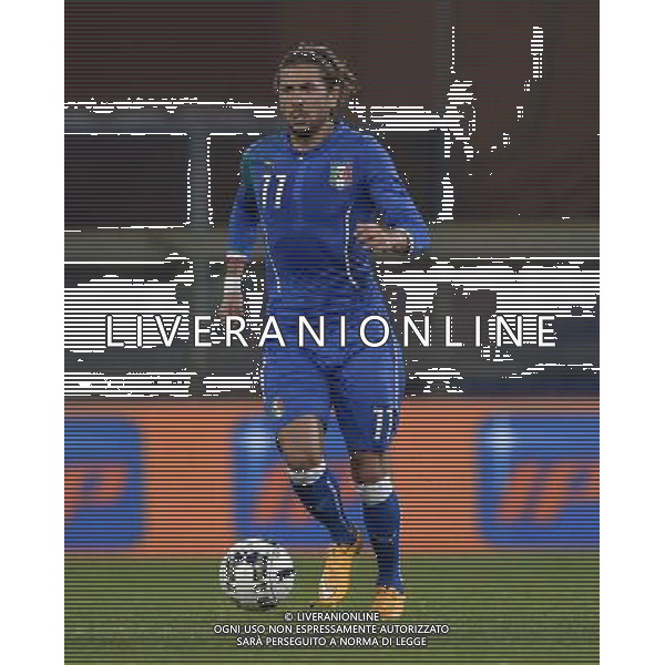 Amichevole Genova - 18.11.2014 Italia-Albania Nella Foto:Cerci Alessio /Ph.Vitez-Ag. Aldo Liverani