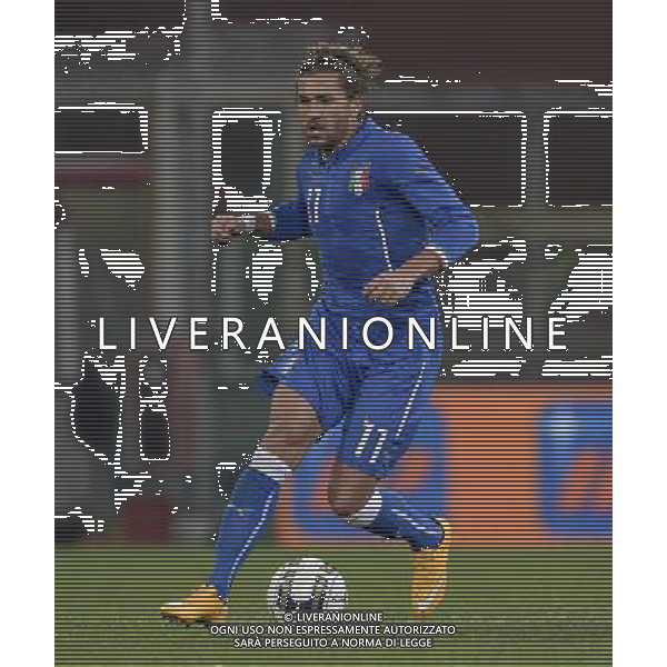 Amichevole Genova - 18.11.2014 Italia-Albania Nella Foto:Cerci Alessio /Ph.Vitez-Ag. Aldo Liverani