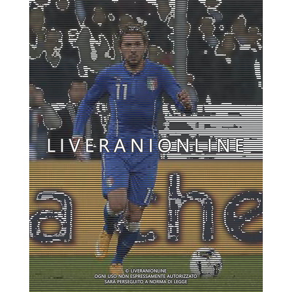 Amichevole Genova - 18.11.2014 Italia-Albania Nella Foto:Cerci Alessio /Ph.Vitez-Ag. Aldo Liverani