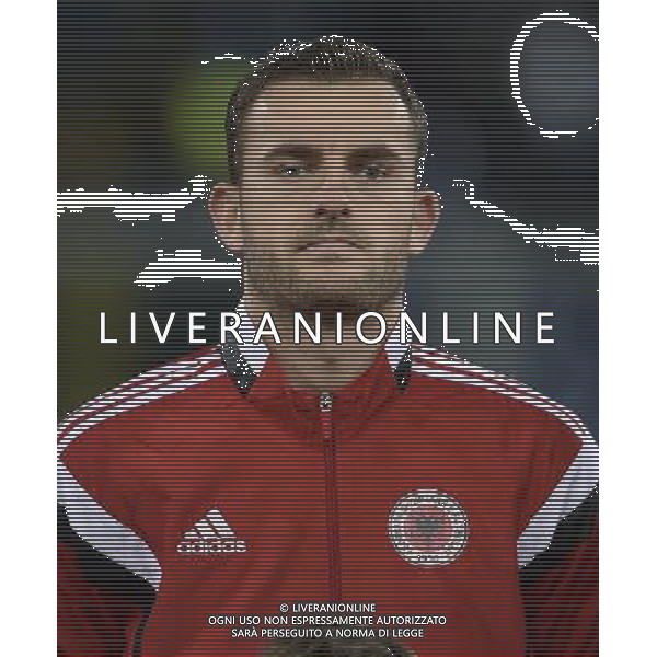 Amichevole Genova - 18.11.2014 Italia-Albania Nella Foto:Cikalleshi Sokol /Ph.Vitez-Ag. Aldo Liverani