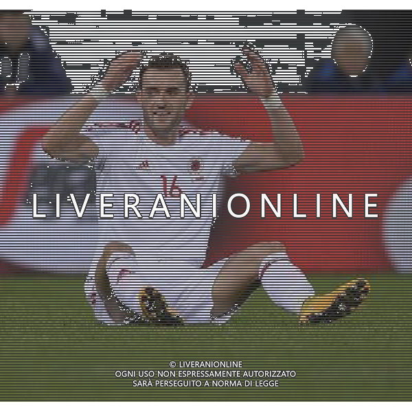 Amichevole Genova - 18.11.2014 Italia-Albania Nella Foto:Cikalleshi Sokol /Ph.Vitez-Ag. Aldo Liverani