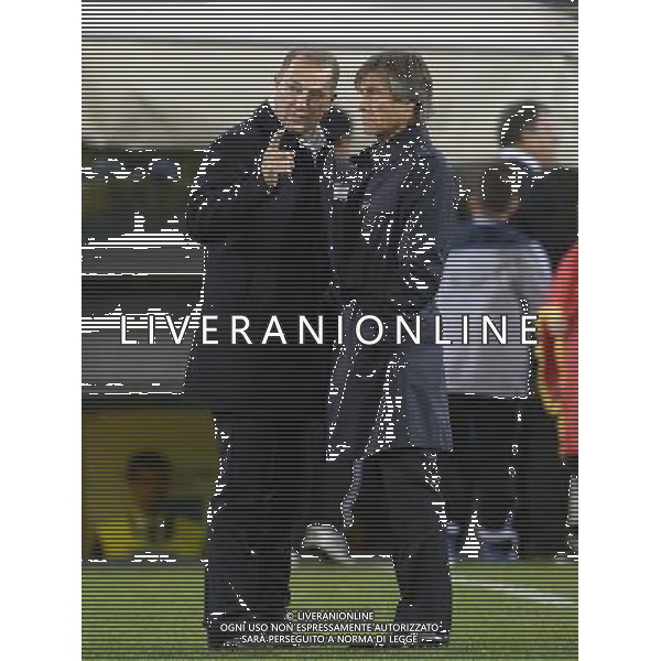 Amichevole Genova - 18.11.2014 Italia-Albania Nella Foto:De Biasi Giovanni-Oriali Gabriele /Ph.Vitez-Ag. Aldo Liverani