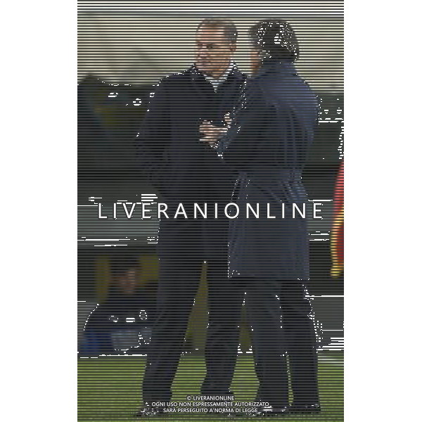 Amichevole Genova - 18.11.2014 Italia-Albania Nella Foto:De Biasi Giovanni-Oriali Gabriele /Ph.Vitez-Ag. Aldo Liverani