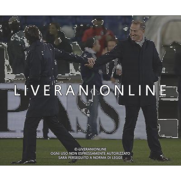 Amichevole Genova - 18.11.2014 Italia-Albania Nella Foto:De Biasi Giovanni-Oriali Gabriele /Ph.Vitez-Ag. Aldo Liverani