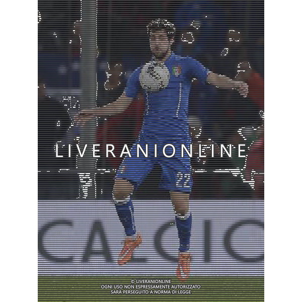 Amichevole Genova - 18.11.2014 Italia-Albania Nella Foto:Destro Mattia /Ph.Vitez-Ag. Aldo Liverani