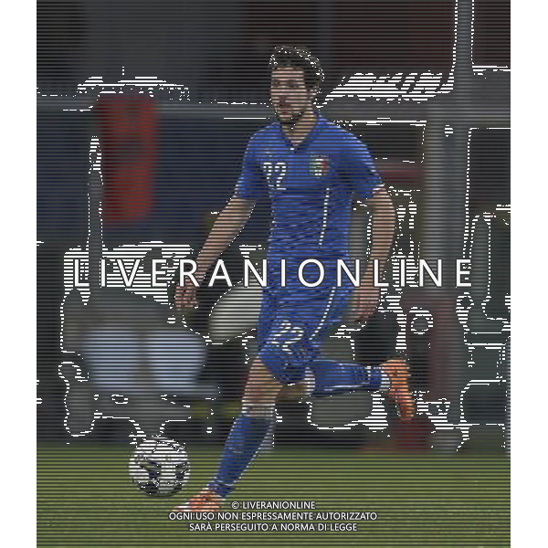 Amichevole Genova - 18.11.2014 Italia-Albania Nella Foto:Destro Mattia /Ph.Vitez-Ag. Aldo Liverani