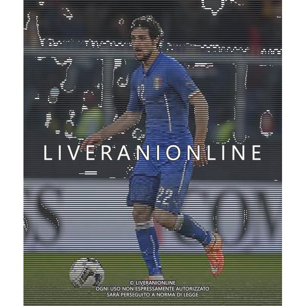 Amichevole Genova - 18.11.2014 Italia-Albania Nella Foto:Destro Mattia /Ph.Vitez-Ag. Aldo Liverani