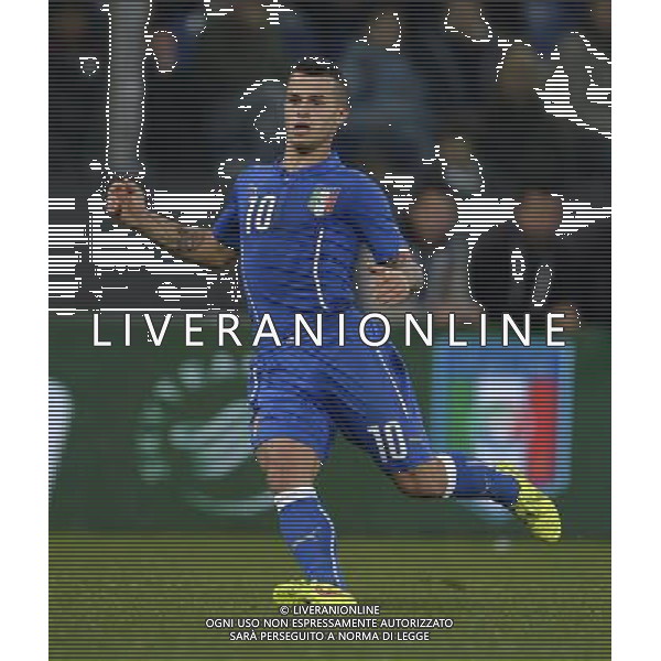 Amichevole Genova - 18.11.2014 Italia-Albania Nella Foto:Giovinco Sebastian /Ph.Vitez-Ag. Aldo Liverani