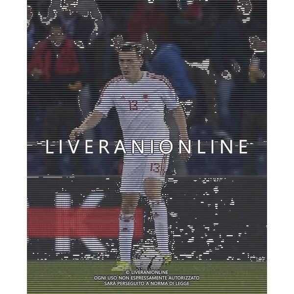 Amichevole Genova - 18.11.2014 Italia-Albania Nella Foto:Kukeli Burim /Ph.Vitez-Ag. Aldo Liverani
