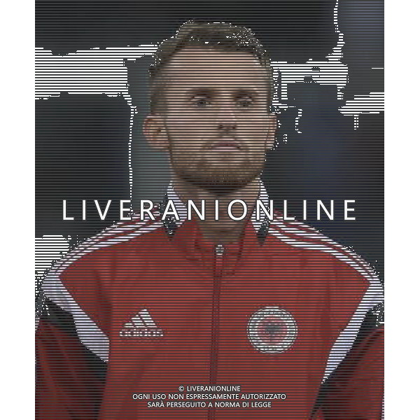 Amichevole Genova - 18.11.2014 Italia-Albania Nella Foto:Lenjani Ermir /Ph.Vitez-Ag. Aldo Liverani