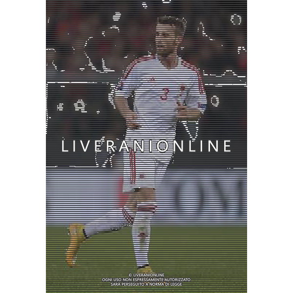 Amichevole Genova - 18.11.2014 Italia-Albania Nella Foto:Lenjani Ermir /Ph.Vitez-Ag. Aldo Liverani