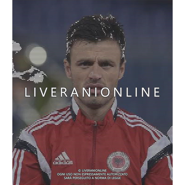 Amichevole Genova - 18.11.2014 Italia-Albania Nella Foto:Memushaj Ledian /Ph.Vitez-Ag. Aldo Liverani