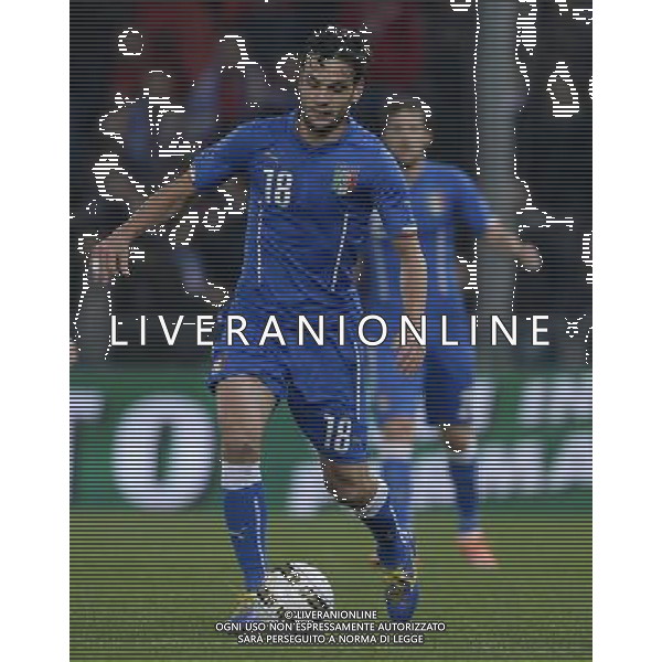 Amichevole Genova - 18.11.2014 Italia-Albania Nella Foto:Parolo Marco /Ph.Vitez-Ag. Aldo Liverani