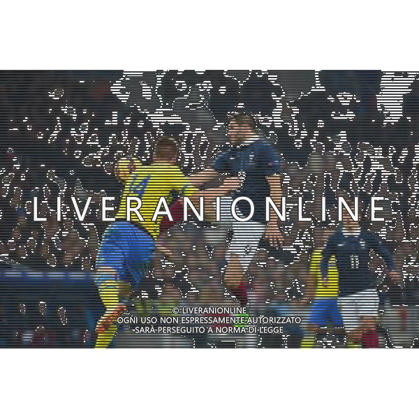 Andre Pierre GIGNAC / Pontus JANSSON - 18.11.2014 - France / Suede - Match Amical -Marseille Photo : Dave Winter / Icon Sport AG ALDO LIVERANI SAS ONLY ITALY