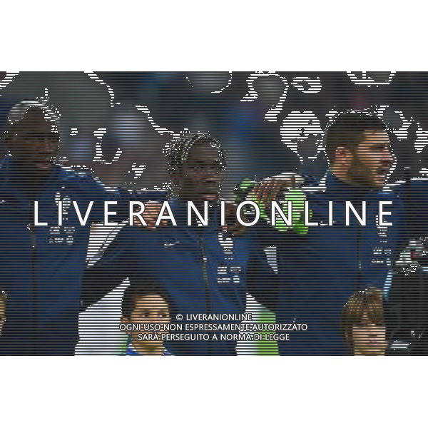 Eliaquim MANGALA / Bacary SAGNA / Andre Pierre GIGNAC - 18.11.2014 - France / Suede - Match Amical -Marseille Photo : Dave Winter / Icon Sport AG ALDO LIVERANI SAS ONLY ITALY
