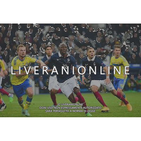Eliaquim MANGALA / Sebastian LARSSON - 18.11.2014 - France / Suede - Match Amical -Marseille Photo : Dave Winter / Icon Sport AG ALDO LIVERANI SAS ONLY ITALY