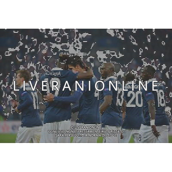 Joie Raphael VARANE / Paul POGBA - 18.11.2014 - France / Suede - Match Amical -Marseille Photo : Dave Winter / Icon Sport AG ALDO LIVERANI SAS ONLY ITALY