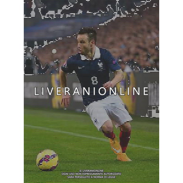 Mathieu VALBUENA - 18.11.2014 - France / Suede - Match Amical -Marseille Photo : Dave Winter / Icon Sport AG ALDO LIVERANI SAS ONLY ITALY